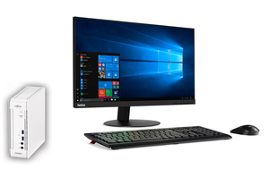 美品 富士通Q556＜パソコンセット＞第6世代Corei3-6100T・8GB・爆速SSD256GB・Win11Pro・Office2019・無線LAN・23型モニター・キ・マ