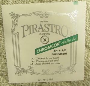 PIRASTRO CHROMCOR 3/4＋１/２　A2　　分数弦　　新品　　