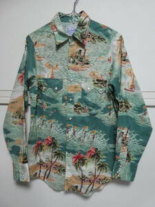 Rockmount Ranch Wear　ROCKMOUNT　ロックマウント　ランチウェア ウエスタンシャツ 14.5×32　長袖 USA製 