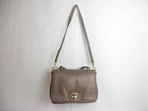 良品 ミュウミュウ miumiu ハンドバッグ ショルダーバッグ 2WAY レザー ラムレザー ピンク レディース