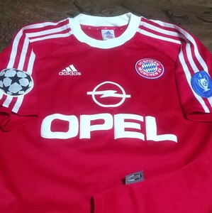 値下げ交渉 2001-02 トヨタカップ優勝 バイエルン・ミュンヘン adidas MADE IN UK 検)01 2002 TOYOTA CUP FC BAYERN MUNCHEN OPEL BOCA Y2K