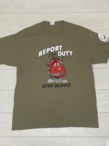 沖縄米軍放出品　Tシャツ　XL OKINAWA MARINES 古着　USMC サバゲー　半袖(5-13)