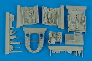 アイリス 2150 1/32 三菱 A6M5 零式艦上戦闘機五二型 コクピット(TAMIYA用)