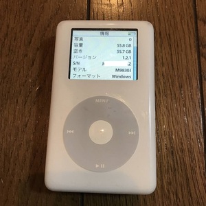 iPod 60GB M9830J ジャンク