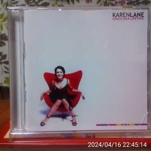 Karen Lane / Once In a Lifetime 女性ボーカル　輸入盤