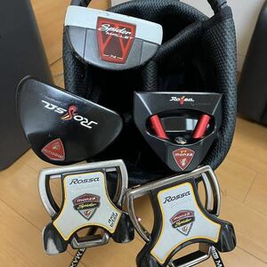 テーラーメイド パター　5本セット　【TaylorMade】【SPIDER】【Rossa】【Spider】【monza】