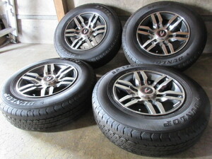 PPX PR-06 POTOR X (GM/P) (15x6+33 6H/139,7) 新車外し(DUNLOP SP175N/2023) 195/80R15 107/105 N LT 200系 ハイエース レジアスエース 他