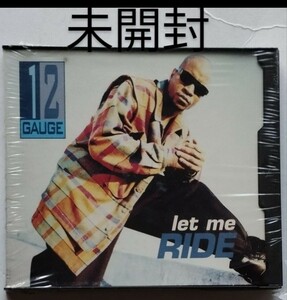 未開封 12gauge/let me ride シングル盤 ベース bass ラップ ヒップホップ rap hiphop 23-11