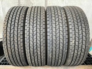 モ4358　送料無料☆深溝スタッドレス　YOKOHAMA アイスガード IG91　165/80R14 91/90N LT　4本価格　2022年製