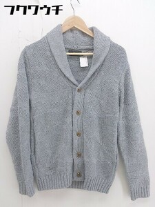 ◇ AZUL BY MOUSSY アズールバイマウジー 長袖 カーディガン サイズS ライトグレー レディース