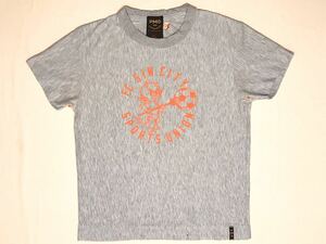 A0512,中古,古着,used,送料無料,ブランド,レプリカ,霜降,杢,半袖,Tシャツ,カットソー,EVISU,PMG REG,エヴィス,ミリタリー,プリント,FTb0231