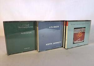 ★CD2枚組x3組★キース・ジャレットKEITH JARRETT★インヴォケイションズ/J.S.バッハ平均律クラヴィーア曲集/J.S.バッハ フランス組曲★