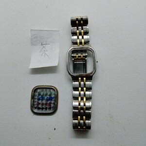 SEIKO CREDOR セイコークレドール　レディース 腕時計バンド　1本 (茶) 型番4J81-5A00 裏蓋文字あり