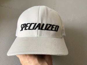 スペシャライズド SPECIALIZED フレックスフィット 帽子 キャップ L/XL 薄グレー 灰色 自転車メーカー