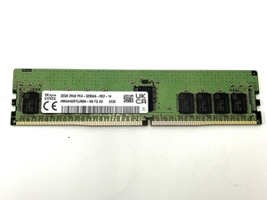 実使用なし Skhynix 32GB 2Rx4 PC4-3200AA-RE2-14 HMAA4GR7CJR8N-XN T8 AC メモリキット モジュール 美品 T8696693