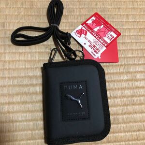 タグ付き　プーマ 財布 ラージコインポケットウォレットPM380BK ブラック