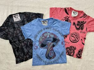 キッズ Tシャツ 3枚セット 新品未使用 子供服 キノコ オーム チンパンジー 