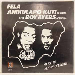 ★即決 Fela Kuti Roy Ayers / Music of Many Colours 87352 ナイジェリア・オリジナル 87352 ガラージ・クラシック ロフト・クラシック 