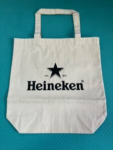 ハイネケン　Heineken オーガニックコットン　トートバッグ エコバッグ 未使用非売品