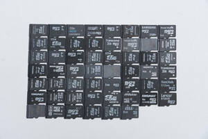 #69 microSDカード マイクロSDカード 54枚 デジカメ ガラケー 携帯 スマホ ジャンク 大量 現状品 まとめ