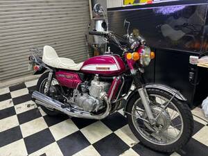 72年　実働　GT750 初期　載せ替え無し　検,Z1,Z2,GT,GS,CB,SS,H2,H1,FX,当時