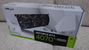 新品 PNY RTX4070Ti SUPER VERTO OC 16GB