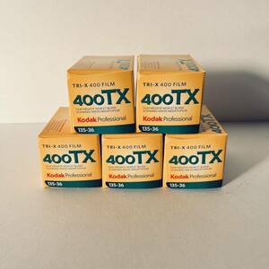 kodak コダック「TRI-X400 FILM 135-36」5本