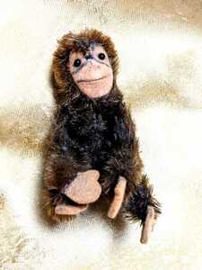 シュタイフ Jocko Chimpanzee チンパンジーのジョコ 猿 さる ビンテージ アンティーク サル STEIFF ジョコ チンパンジー 人形 ぬいぐるみ