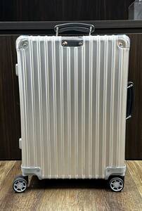 【中古極美品】RIMOWA CLASSIC CABIN リモワ クラシック キャビン 36L スーツケース アルミニウム シルバー