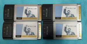 ▲【Proxim_Orinoco】無線LANカード 4枚セット/PCMCIA 8480-JP●基本動作確認済●レターパックライト送料370円★#PE183-18-23-25-26★