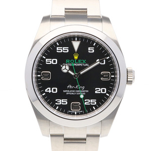 ロレックス エアキング オイスターパーペチュアル 腕時計 時計 ステンレススチール 116900 自動巻き メンズ 1年保証 ROLEX 中古 美品