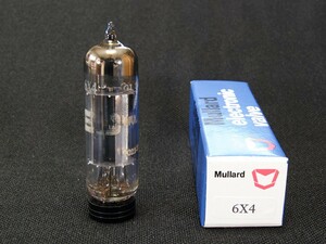 ♪♪Mullard EZ90/6X4 整流管 NOS品 #2491、英国ムラード♪♪