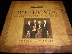 廃盤 8CD ベートーヴェン 弦楽四重奏曲 全集 ボロディン 21世紀 新録音 シャンドス Beethoven Complete String Quartets Borodin CHANDOS
