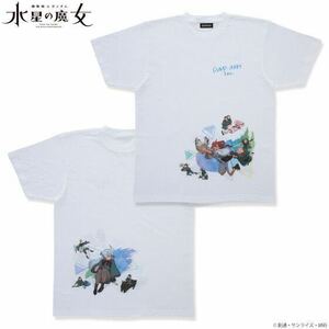 限定 新品 機動戦士ガンダム 水星の魔女EXPO Tシャツ ホワイト Lサイズ