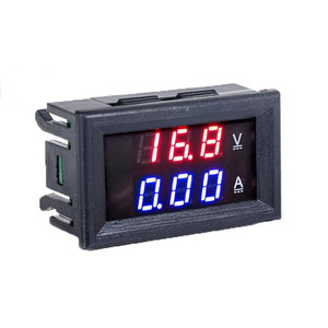 デジタル電圧計・電流計 DC100V 50A LED表示 シャント抵抗付き 【送料無料】
