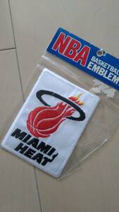 NBA マイアミヒート　ロゴ　エンブレ厶　刺繍　レア　バスケットボール　ワッペン