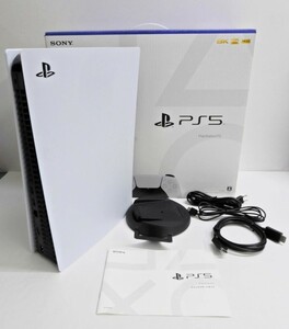 059Z317★【中古/動作品】 PlayStation5 PS5 本体 CFI-1000A 【ケーブル付属】