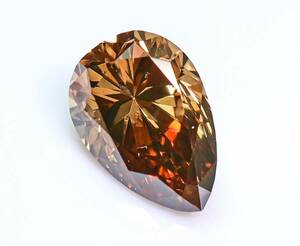 【１００円～】1.015ct！天然ダイヤ FANCY DEEP BROWN（ナチュラルカラー）SI2 ＰＳカット