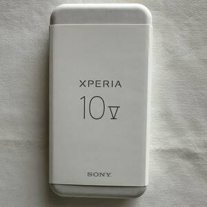 【新品未開封】SONY Xperia 10 V（XQ-DC44）White　（国内版SIMフリー）