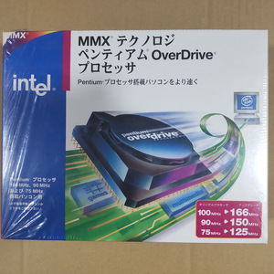 【未開封】intel Pentium ODP　JBPODPMT66X166　希少品　MMXテクノロジ