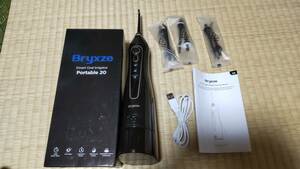 口腔洗浄器 Bryxze ジェットウォッシャー 替えノズル6本 3段階調整 300MLタンク ウォーターフロス 