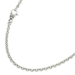 クロムハーツ Chrome Hearts NE CHAIN 18/NEチェーン18inch サイズ:18inch シルバーネックレス 中古 OS06