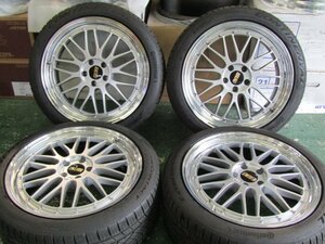 【超希少設定品】BBS　LM　DS-BKBD　Forged　LM273　アルテオン　A4　A6　ティグアン　Q5　ビートル　ゴルフ8　8.5J　+38　112　5H■