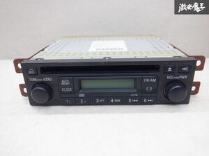 三菱 純正 1DIN CDプレーヤー ラジオ オーディオデッキ 8701A118 DY-2J40-2-TH 棚 F1B