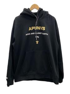 A BATHING APE◆パーカー/M/コットン/BLK/プリント/AAPSWM3879XXH