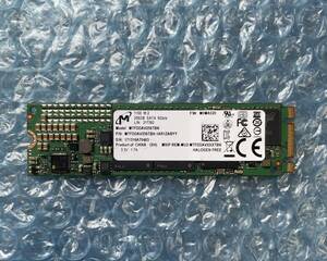 Micron 256GB SATA SSD M.2 中古動作品 正常【M-511】 