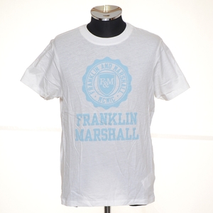 〇491247 FRANKLIN&MARSHALL フランクリン&マーシャル ◯半袖ロゴプリントTシャツ トップス サイズXS メンズ ホワイト