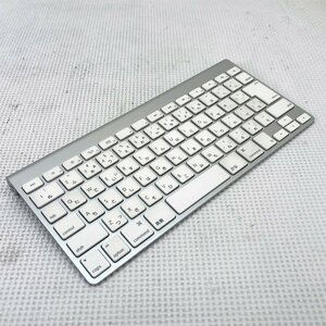 【メール便対応】 Apple純正 動作確認済 日本語配列 キー薄い日焼け ★ Apple Magic Keyboard A1314 Bluetooth 単3電池2本 #2402-K