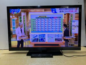 ● SONY BRAVIA 40V型液晶テレビ☆モーションフロープロ240Hz!! 3D対応【KDL-40HX800】 動作確認/初期化済み