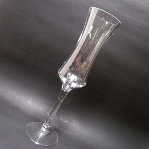 (☆BM)アートリガー(0619ALS②)ガラス フラワーベース 高さ41㎝ クリアガラス 花瓶 シンプル 厚手 SJ923-00-00 ブライダル ウェディング